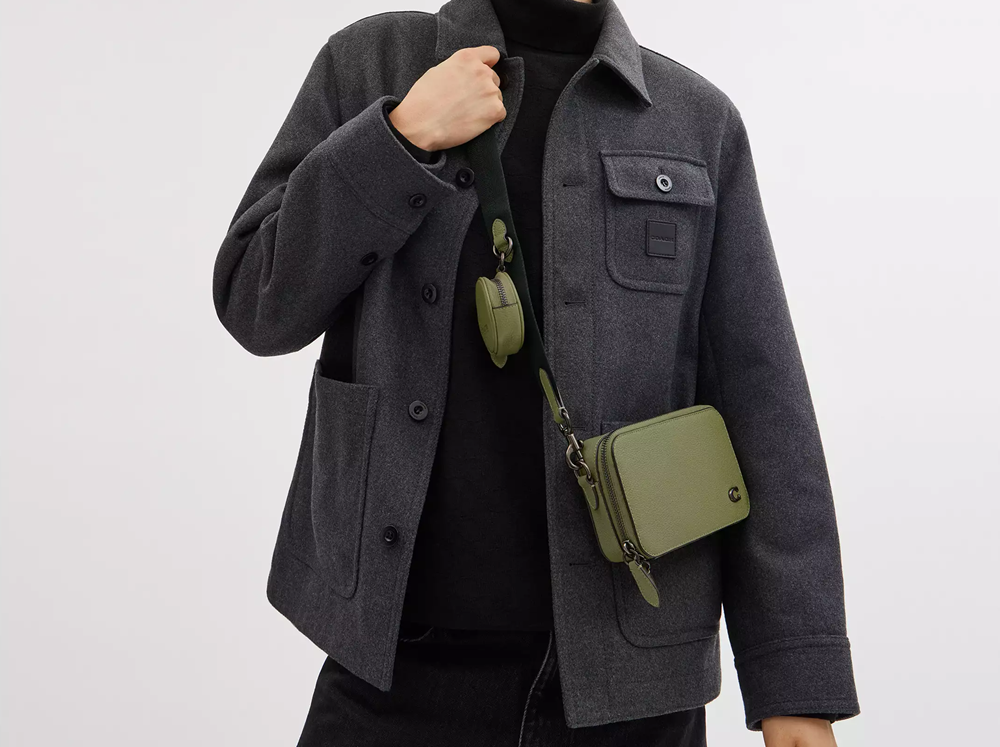 Alternative view of Túi Coach Charter Slim Crossbody Bag 'Green' CC070-MOS