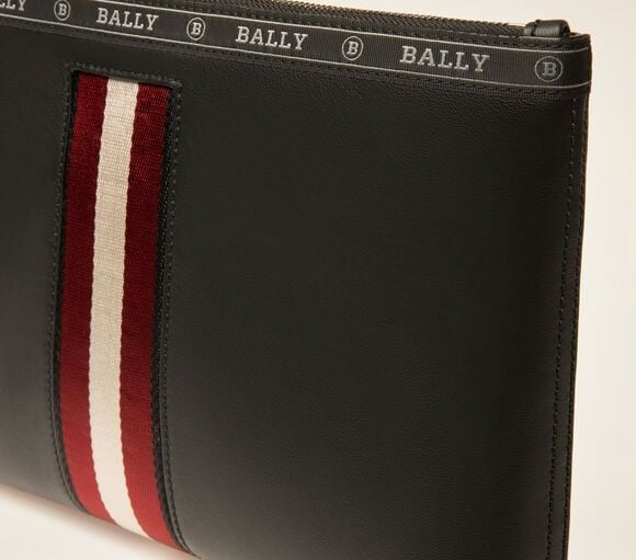 Alternative view of Túi Bally Hartland Clutch 'Black' 6227997