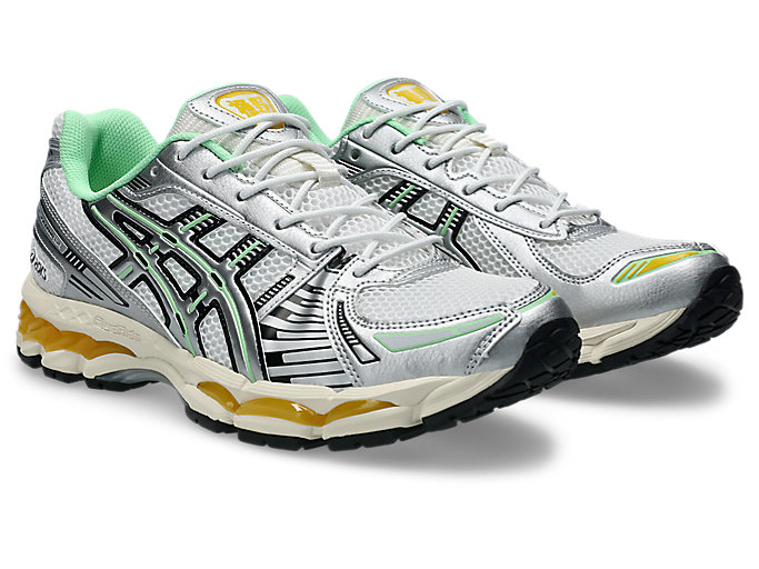 Alternative view of Giày Asics Gel-Kayano 12.1 'Silver Green Orange' 1203A827-100