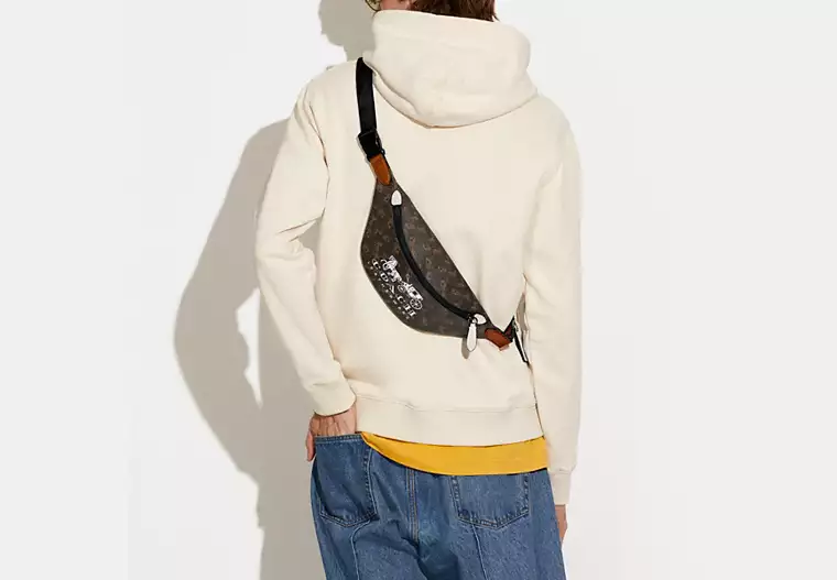 Alternative view of Túi Coach Leather Sling Bag 'Brown' C8421-TX0