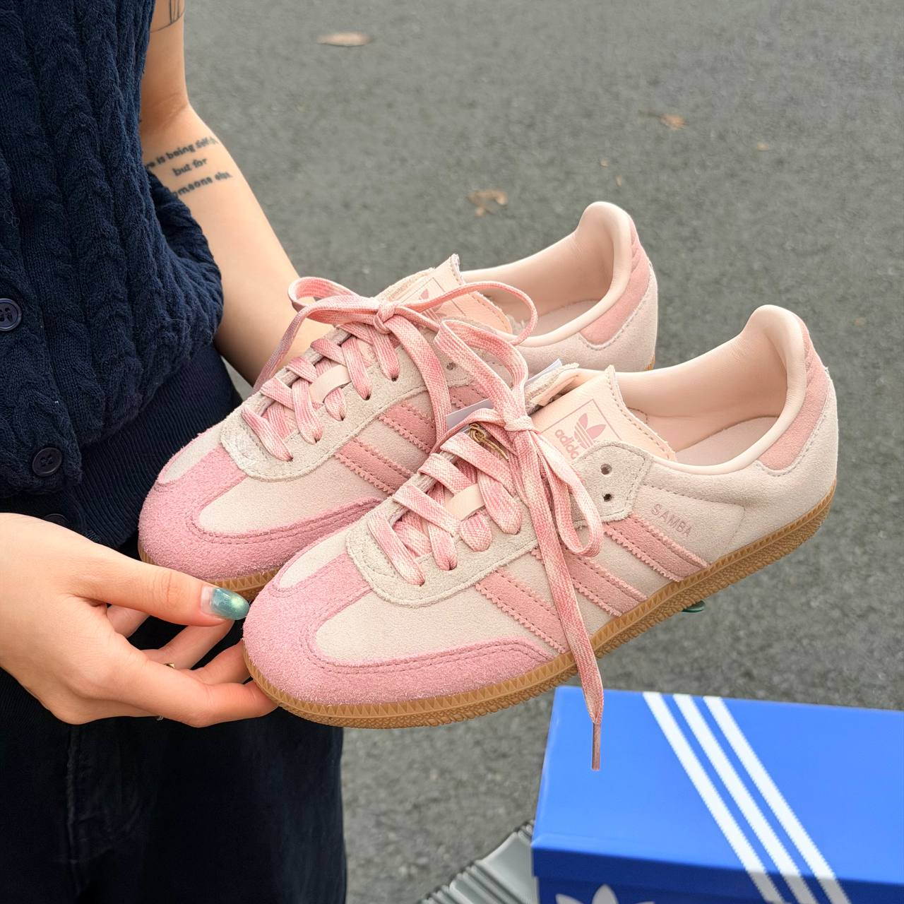 Alternative view of Giày Adidas Samba OG ‘Wonder Quartz’ JR8874