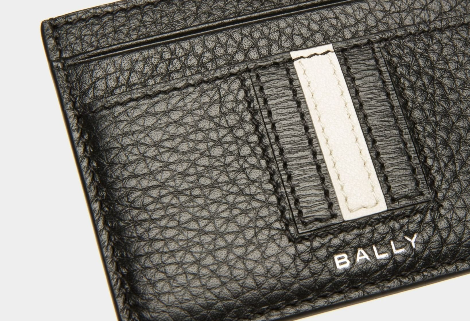 Alternative view of Ví Bally Ribbon Card Holder 'Black' 6304887