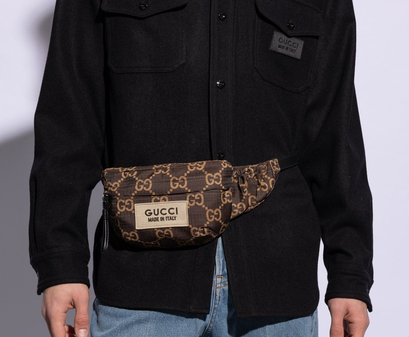 Alternative view of Túi Gucci Belt Bag 'Brown' 767934-FACPM-9441