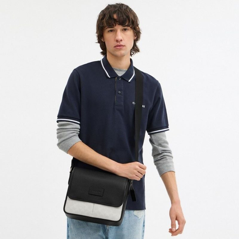 Alternative view of Túi Coach Sprint Map 25 'Black' CBI14-QBMQV