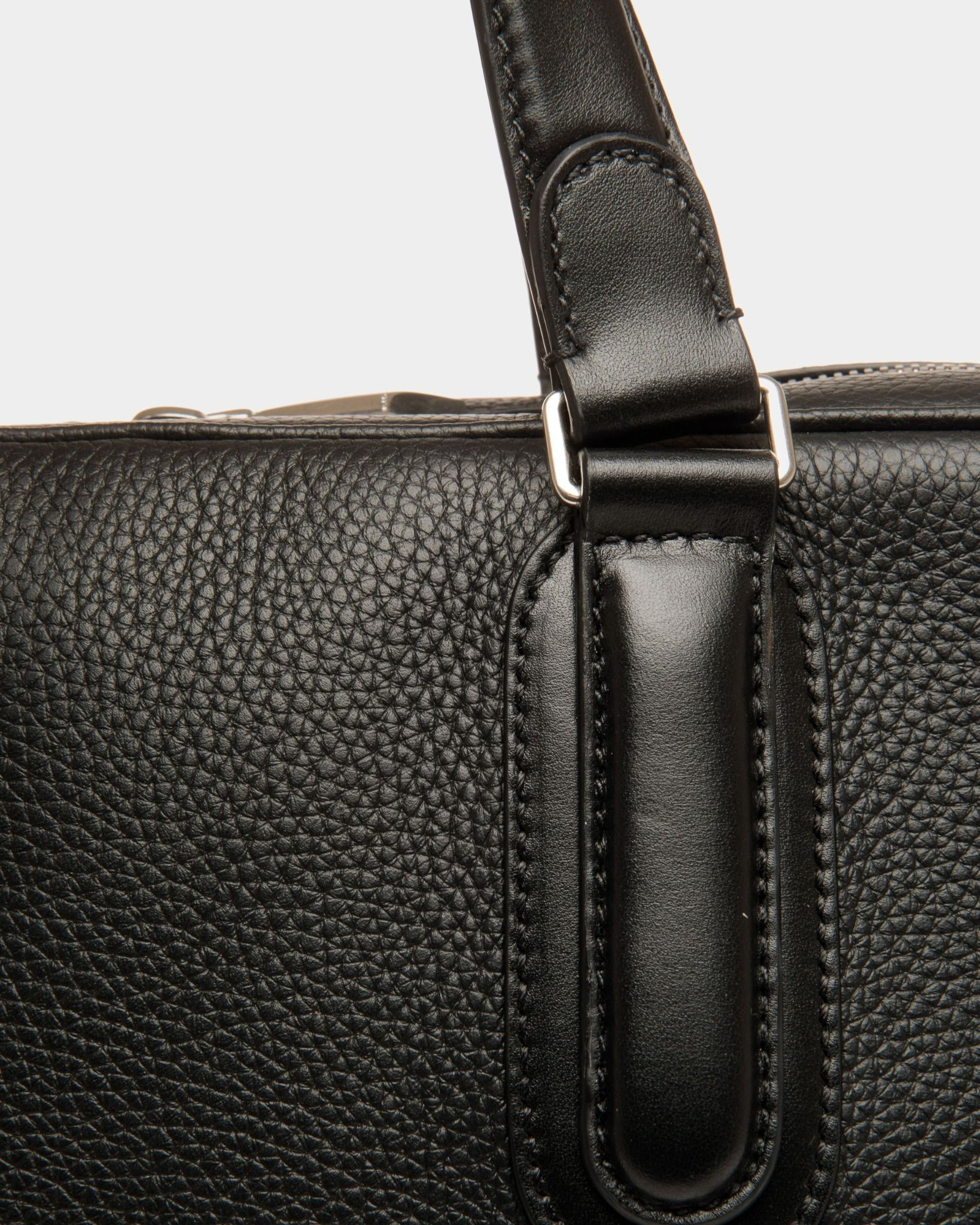 Túi Bally Spin Briefcase 'Black' 6306623 - Ảnh 6