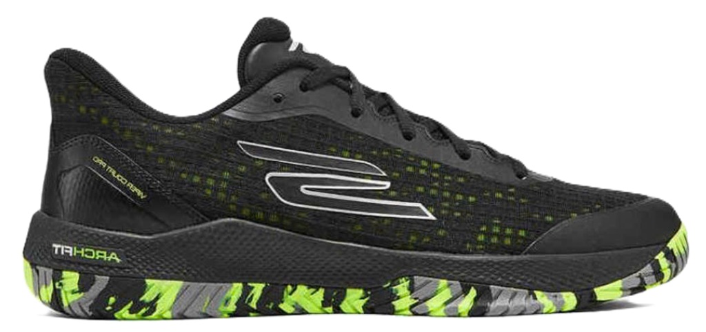 Giày Skechers Go Pickleball 'Black Green' 246069C-BLK