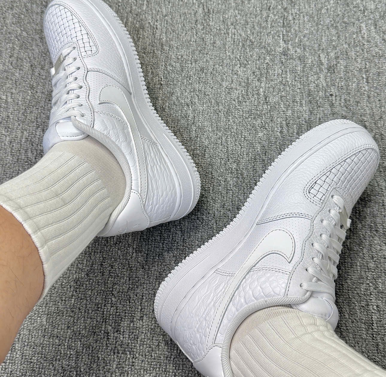 Alternative view of Giày Nike Air Force 1 Premium 'White' HF2893-100