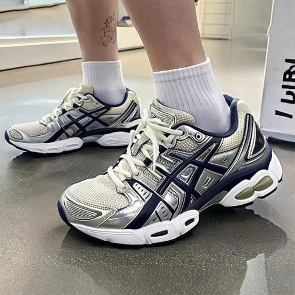 Alternative view of Giày Asics Gel-Nimbus 9 'Oatmeal Indigo Fog' 1203A600-250