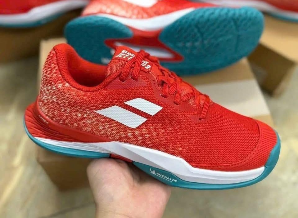 Alternative view of Giày Babolat Jet Mach 3 All Court 'Red' 3J3S25A883-5061