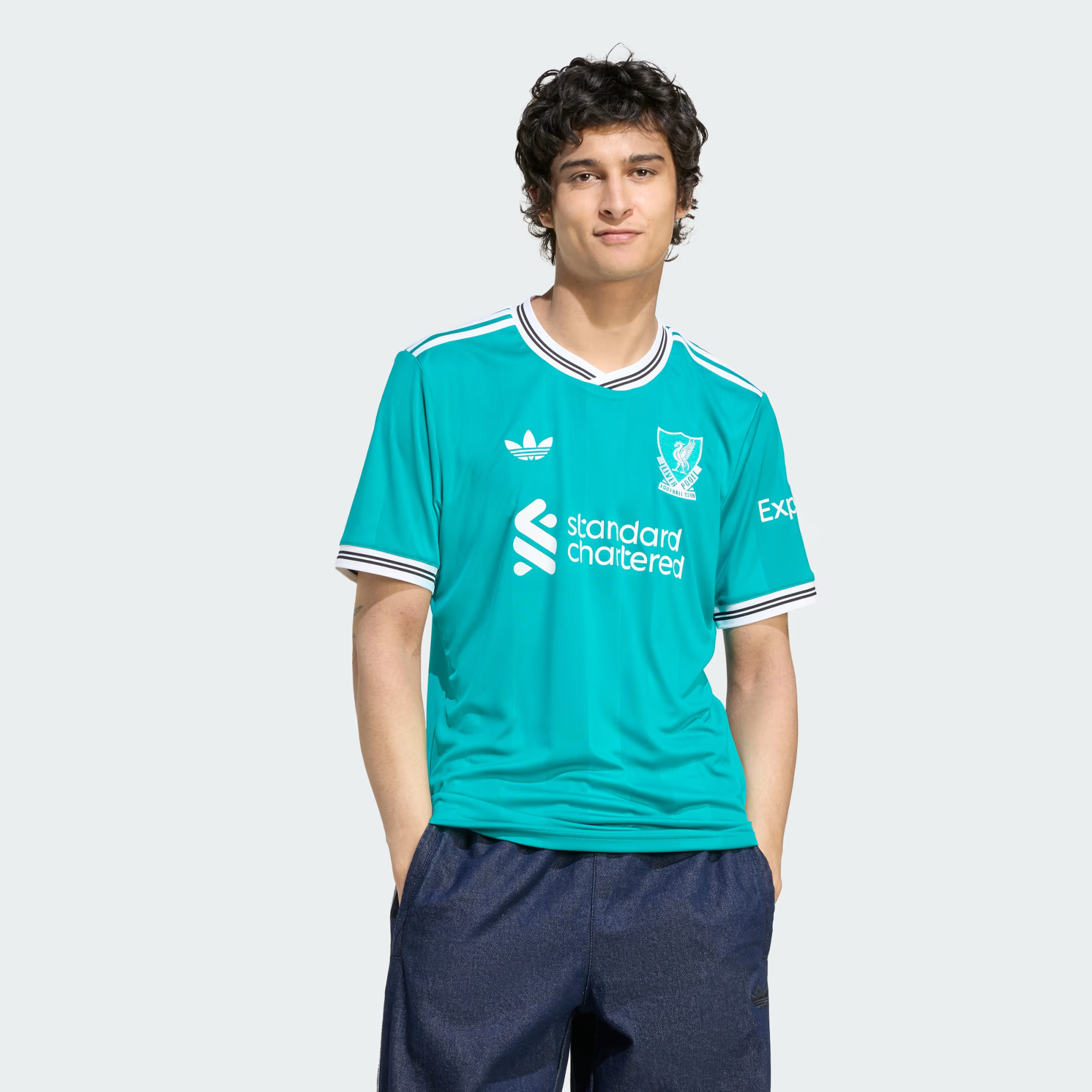 Áo Adidas Liverpool FC 25/26 Third Jersey 'Green' JV6428 - Ảnh 2