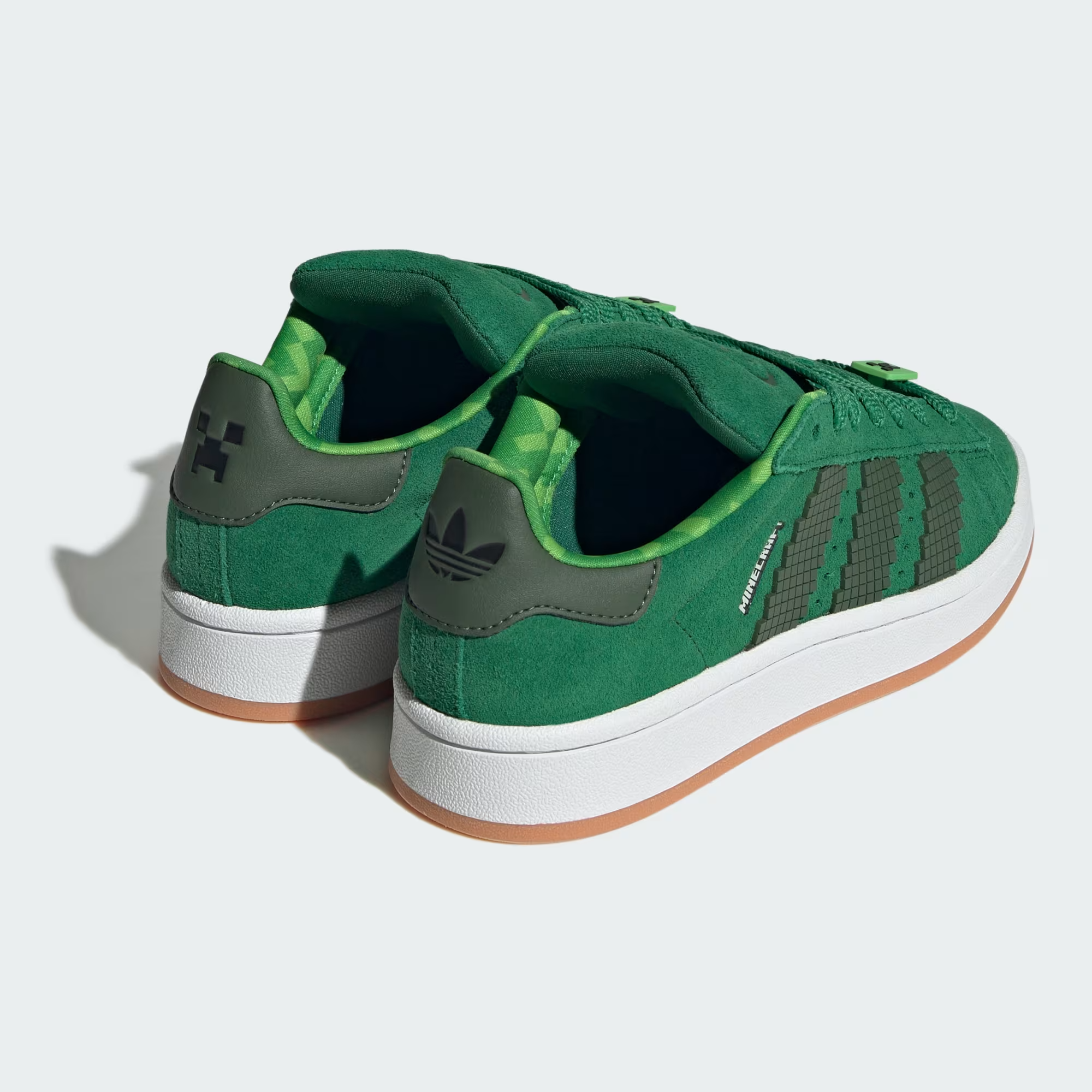 Giày Adidas Campus 00s x Minecraft 'Creeper' JS3778 - Ảnh 2