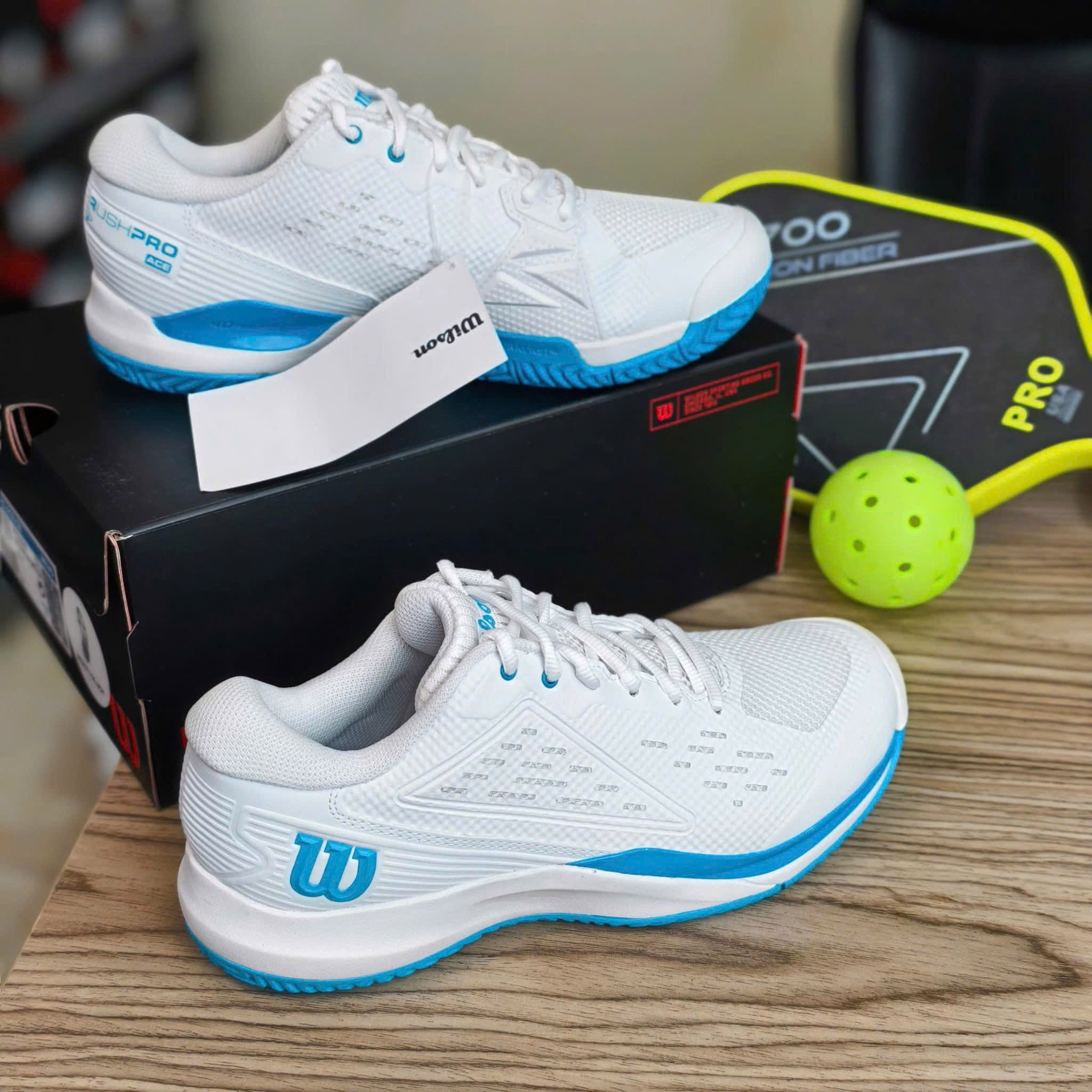 Alternative view of Giày Wilson Rush Pro Ace 'White Blue' WRS335900U