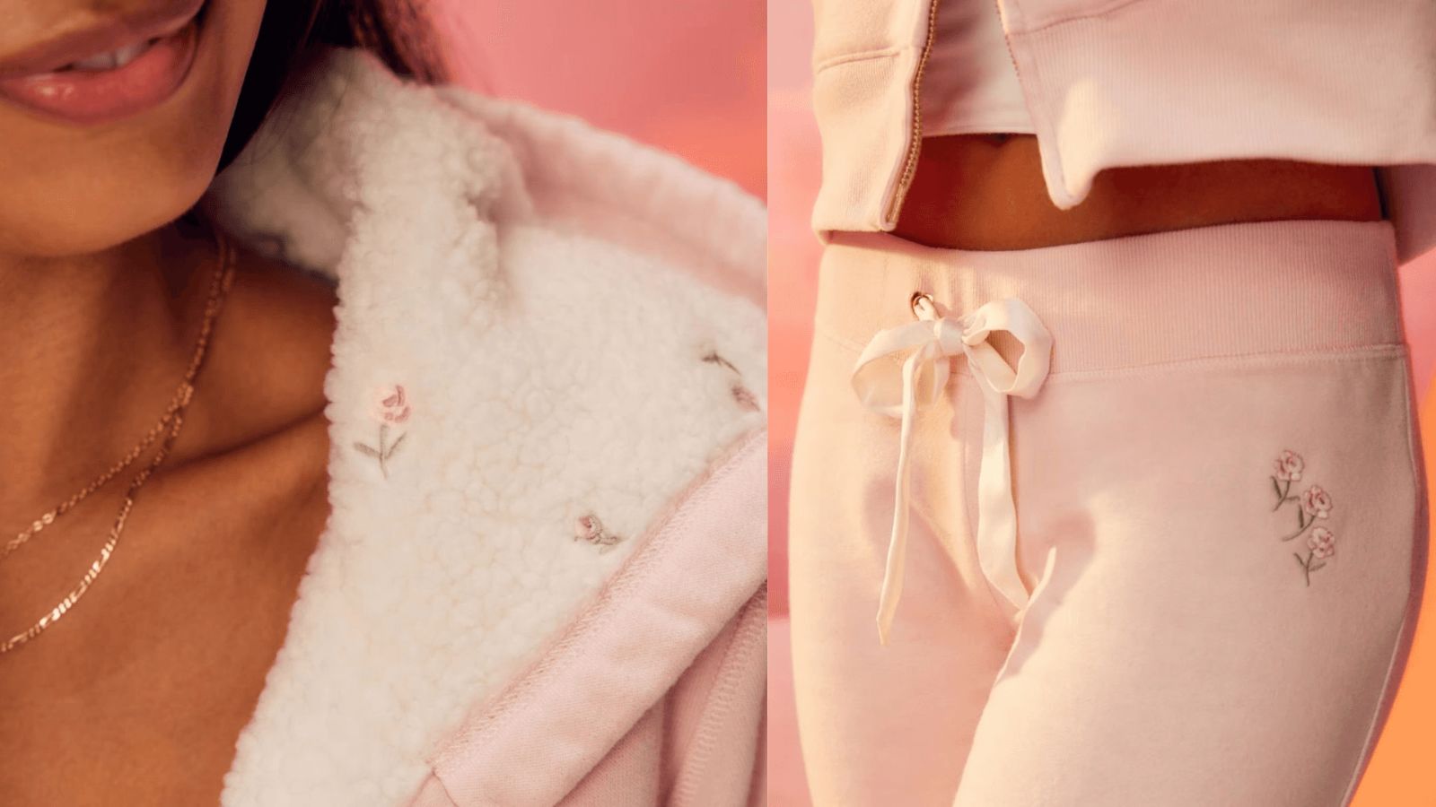 Hinh anh 1: Hollister x Crocs Classic Clog Unfurgettable Pink Milk voi thiet ke mau hong pastel va hoa theu.