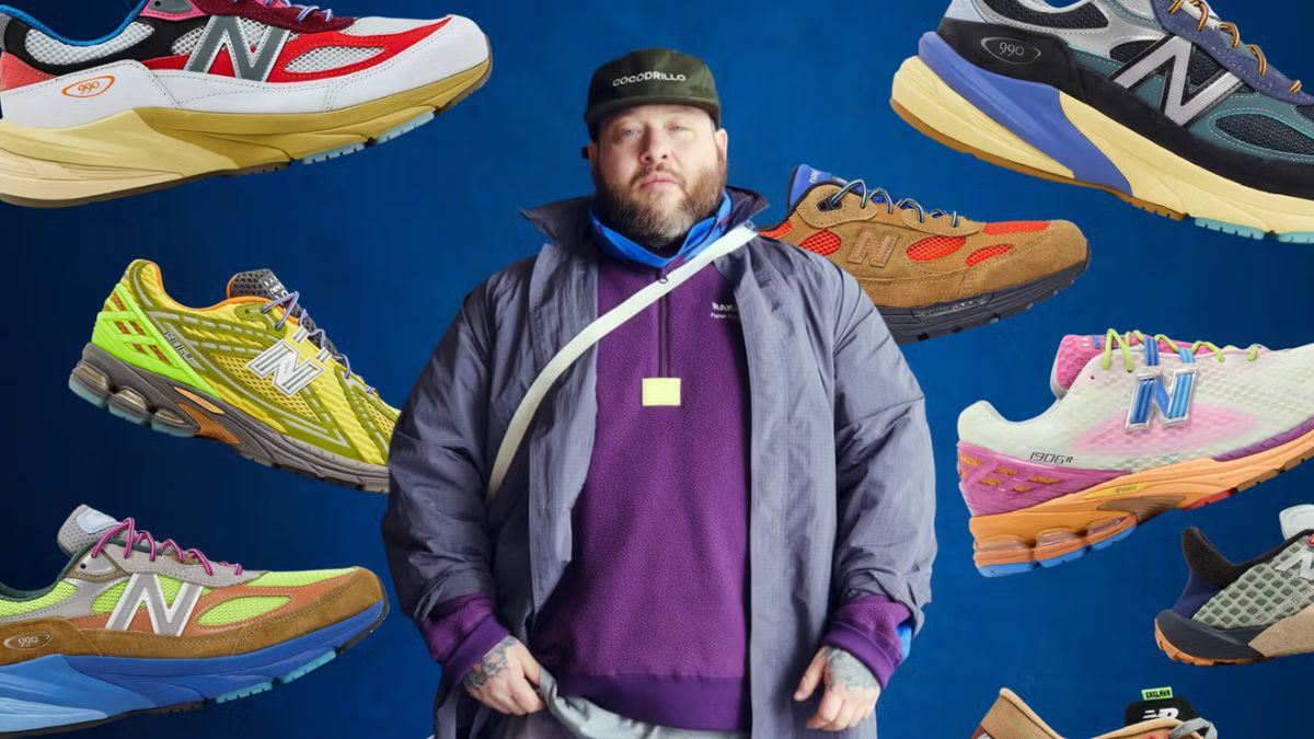 Hop tac giua Action Bronson va New Balance voi giay sneaker doc dao