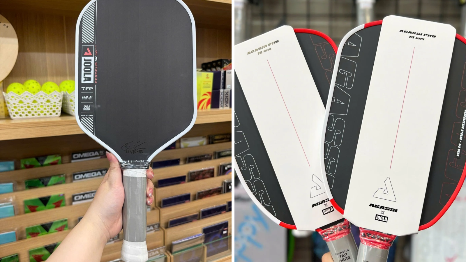 Hinh anh 9: Hinh anh vot pickleball JOOLA Pro IV voi thiet ke soi Carbon va cong nghe bot hai lop