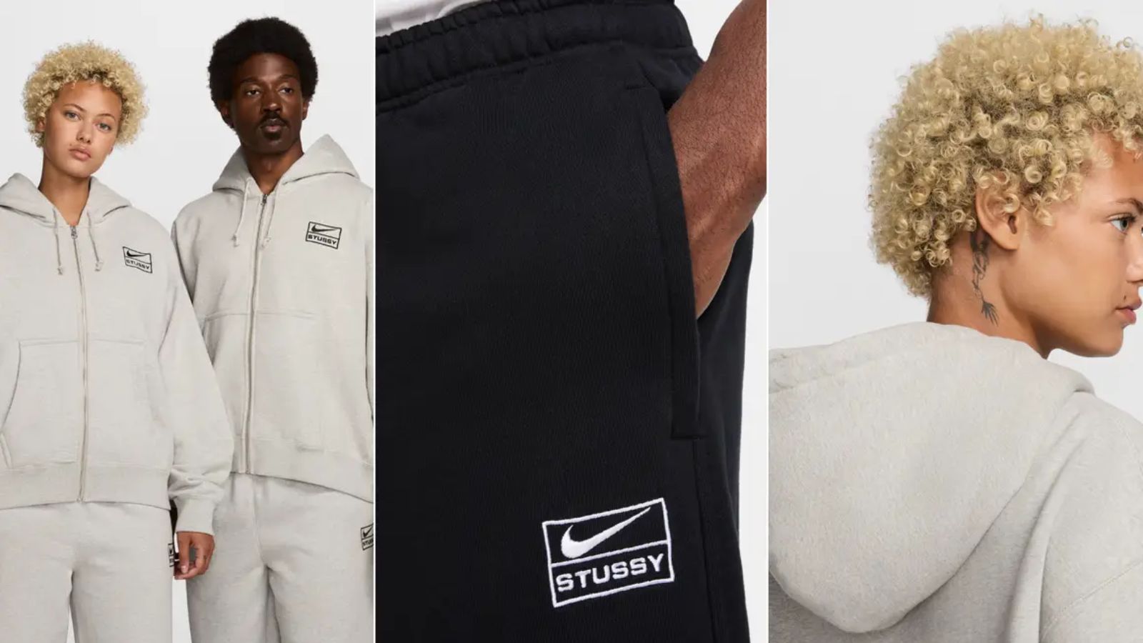 Hinh anh 3: Stussy x Nike restock: Fleece Hoodie va Air Flight 89 Low