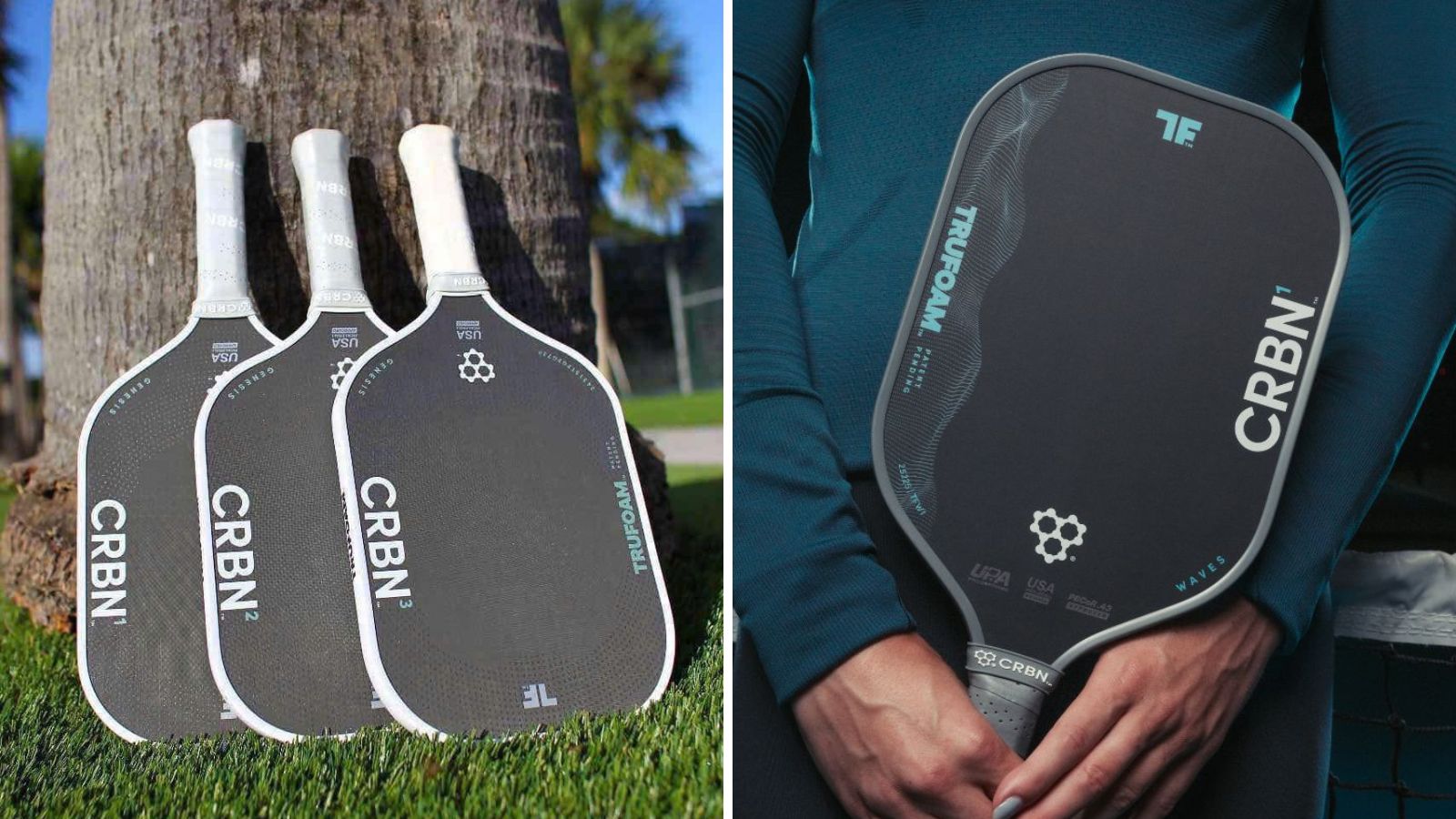 Hinh anh 7: Hinh anh vot CRBN TruFoam Waves - su lua chon tinh te cho nguoi choi pickleball