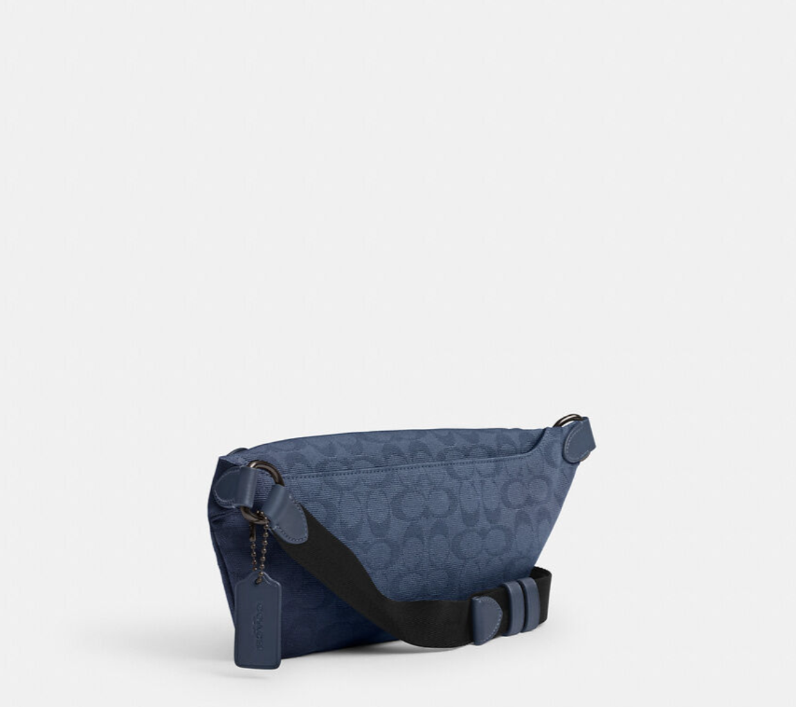 Alternative view of Túi Coach League Belt Bag 'Washed Chambray' CU008-D61