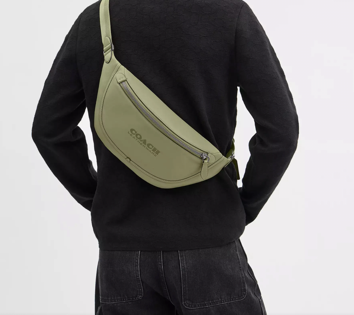 Alternative view of Túi Coach League 41 Crossbody Bag 'Green' C2291-MOS