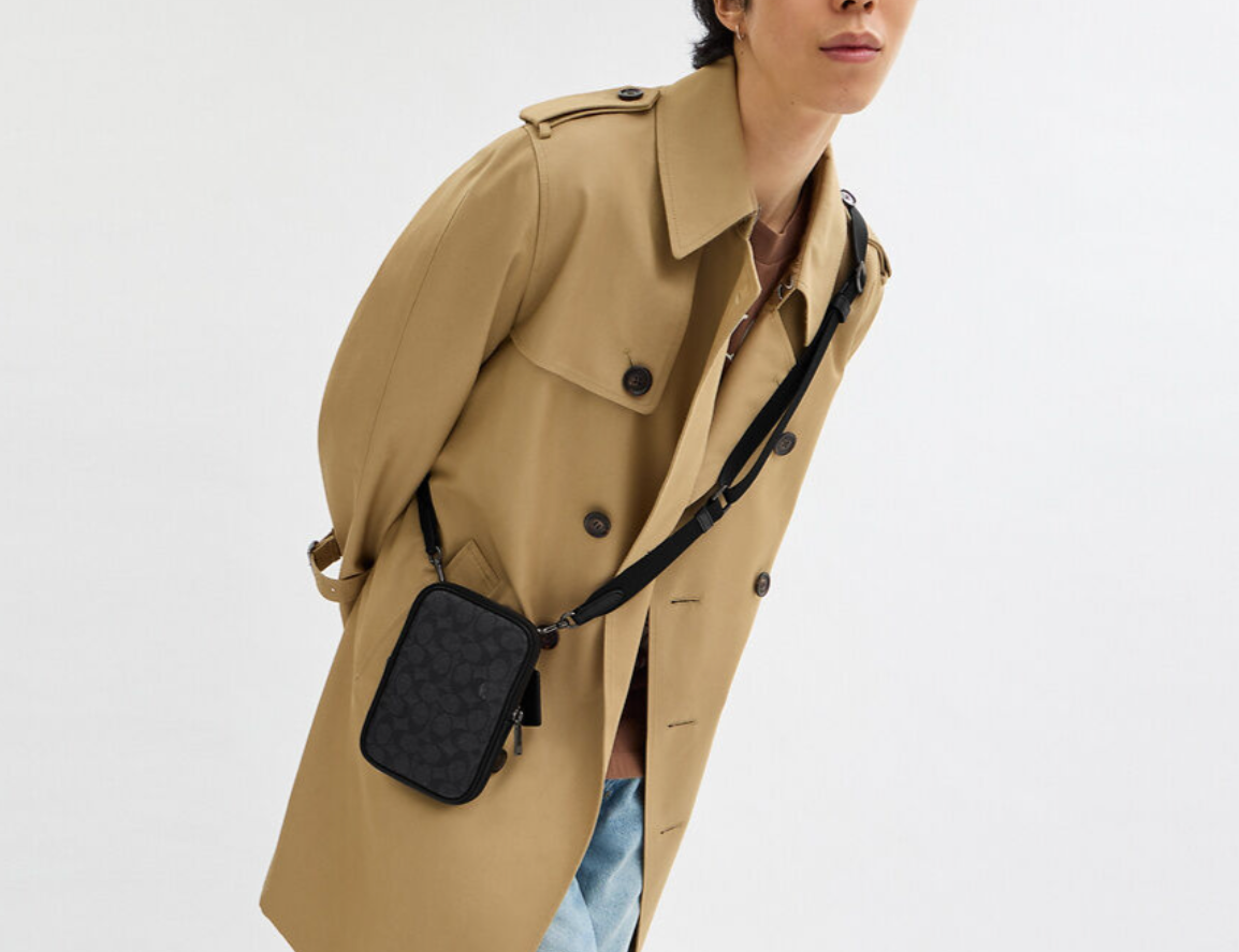 Alternative view of Túi Coach Aden Crossbody Bag 'Black' CW364-QBMI5