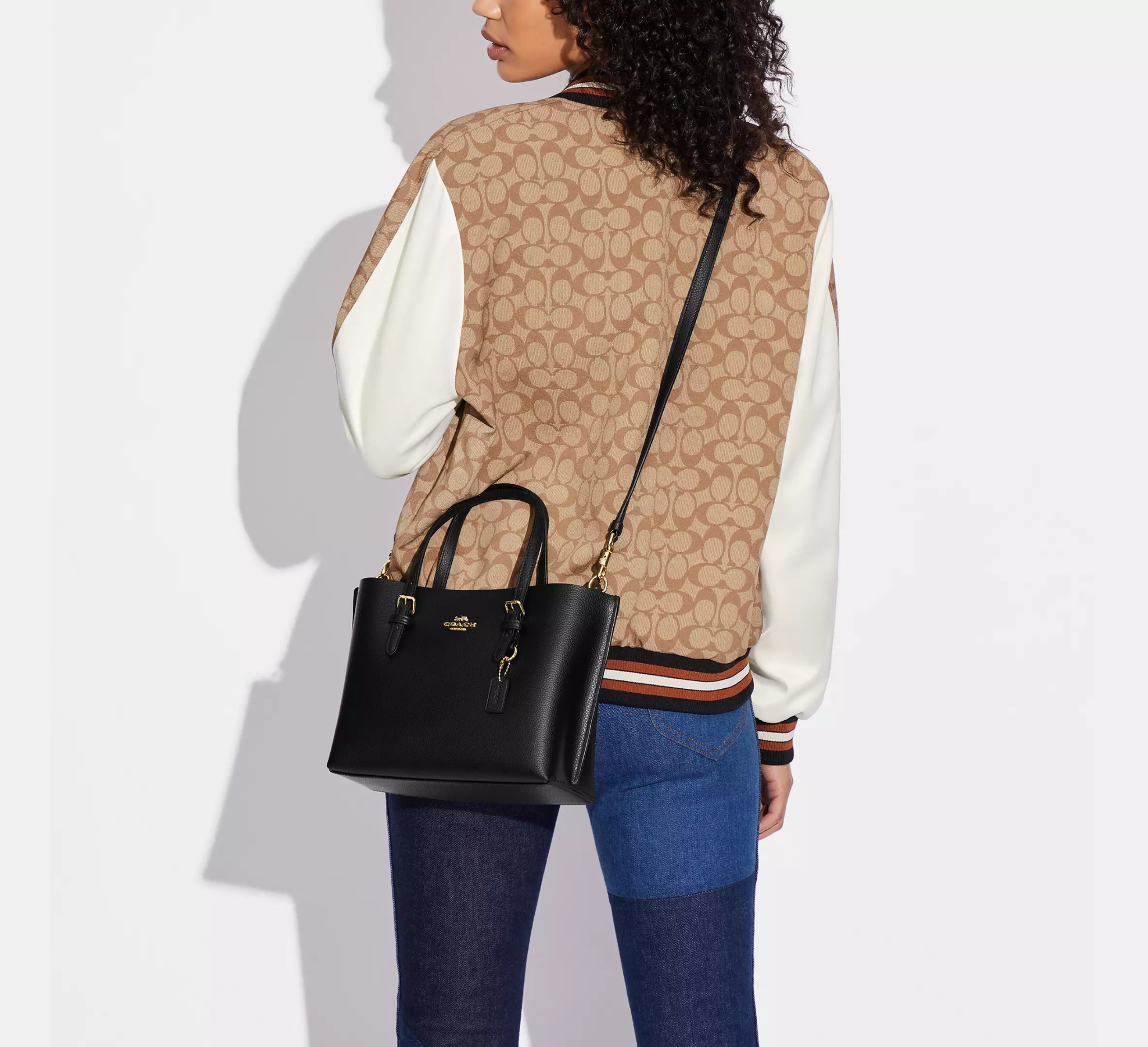 Alternative view of Túi Coach Mollie Tote Bag 25 'Black' C4084-IMF2L