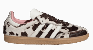 Giày Adidas Samba OG 'Cow Print' JR1256