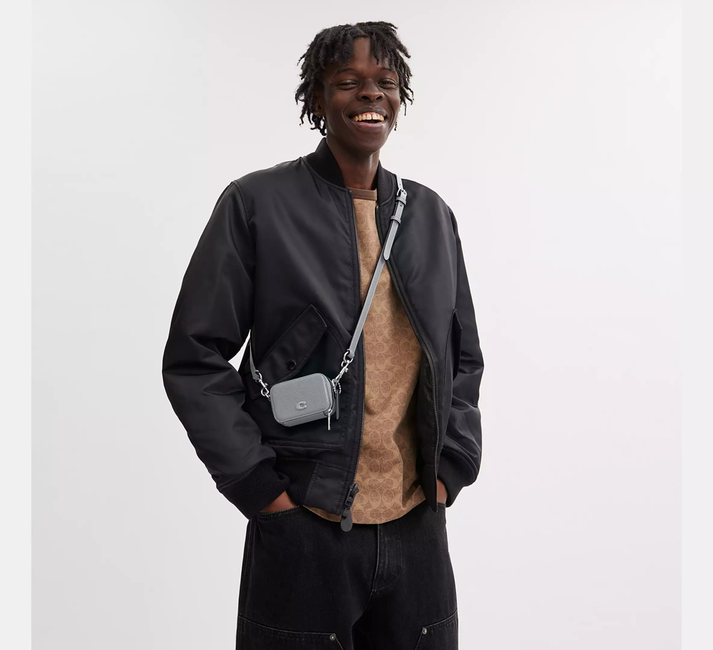 Alternative view of Túi Coach Crossbody Pouch 'Grey' CP271-N19