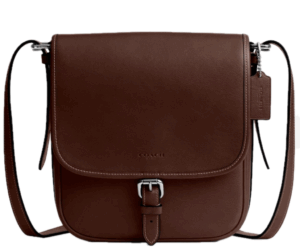 Túi Coach Hitch Flap Crossbody Bag 'Maple' CV979-MPL
