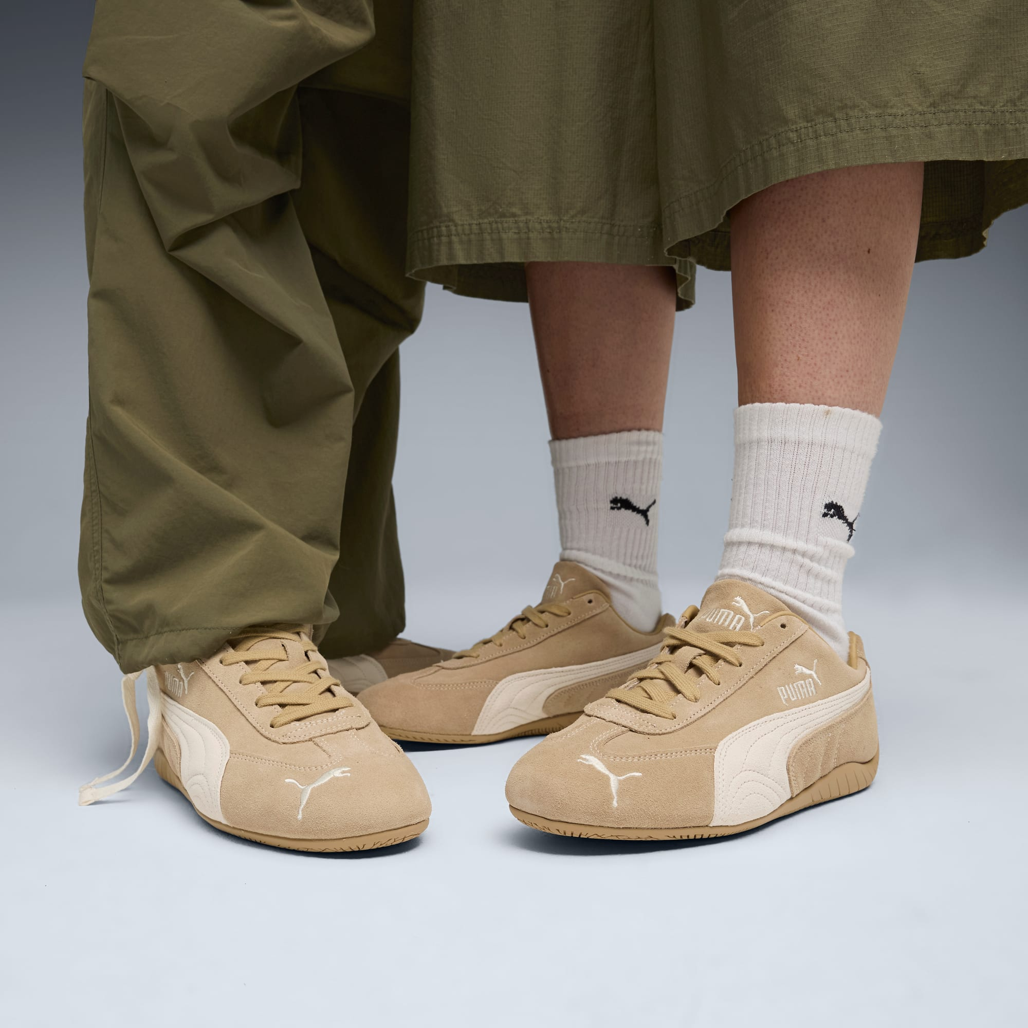 Alternative view of Giày Puma Speedcat TTF Unisex 'Tan Ivory' 403903-02