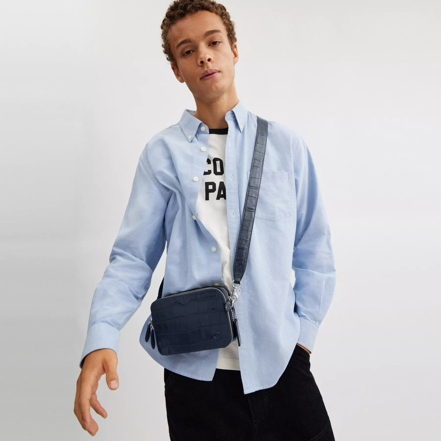 Alternative view of Túi Coach Charter Crossbody 19 Bag 'Navy' CW431-DNA