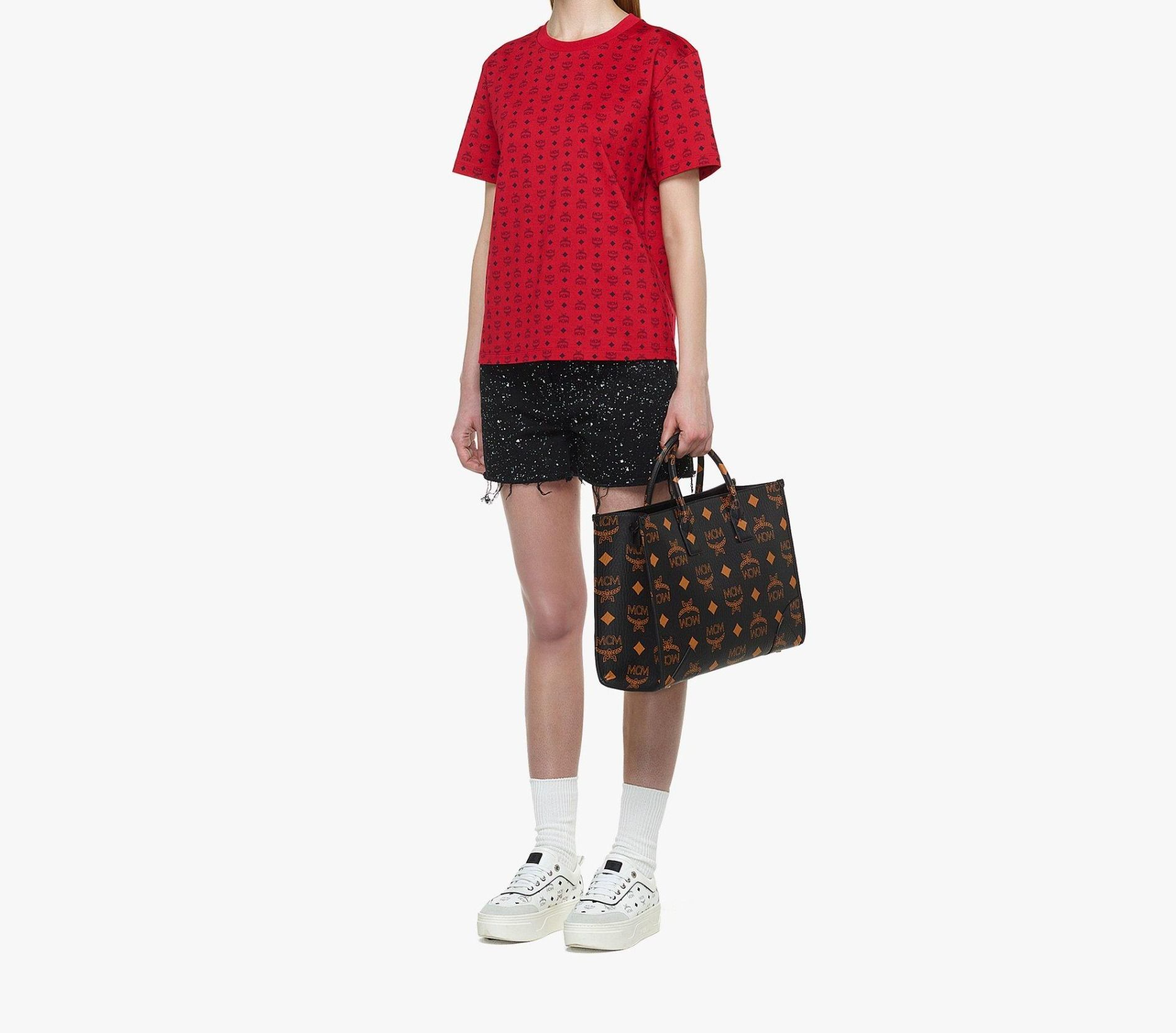 Alternative view of Túi MCM München Tote 'Black' MWTDABO02BK001