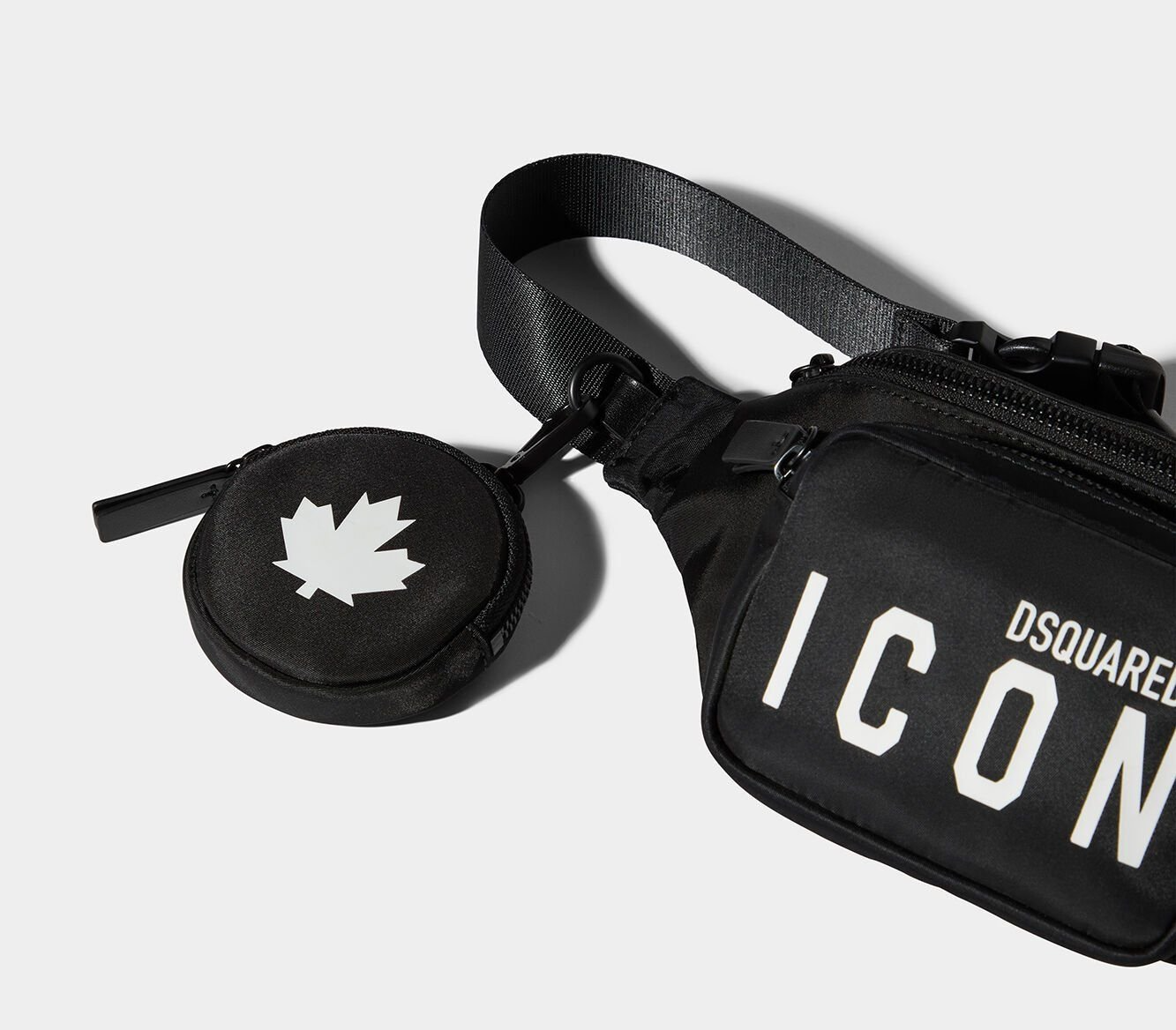 Alternative view of Túi Dsquared2 Be Icon Belt Bag 'Black' BBW003411703199M436