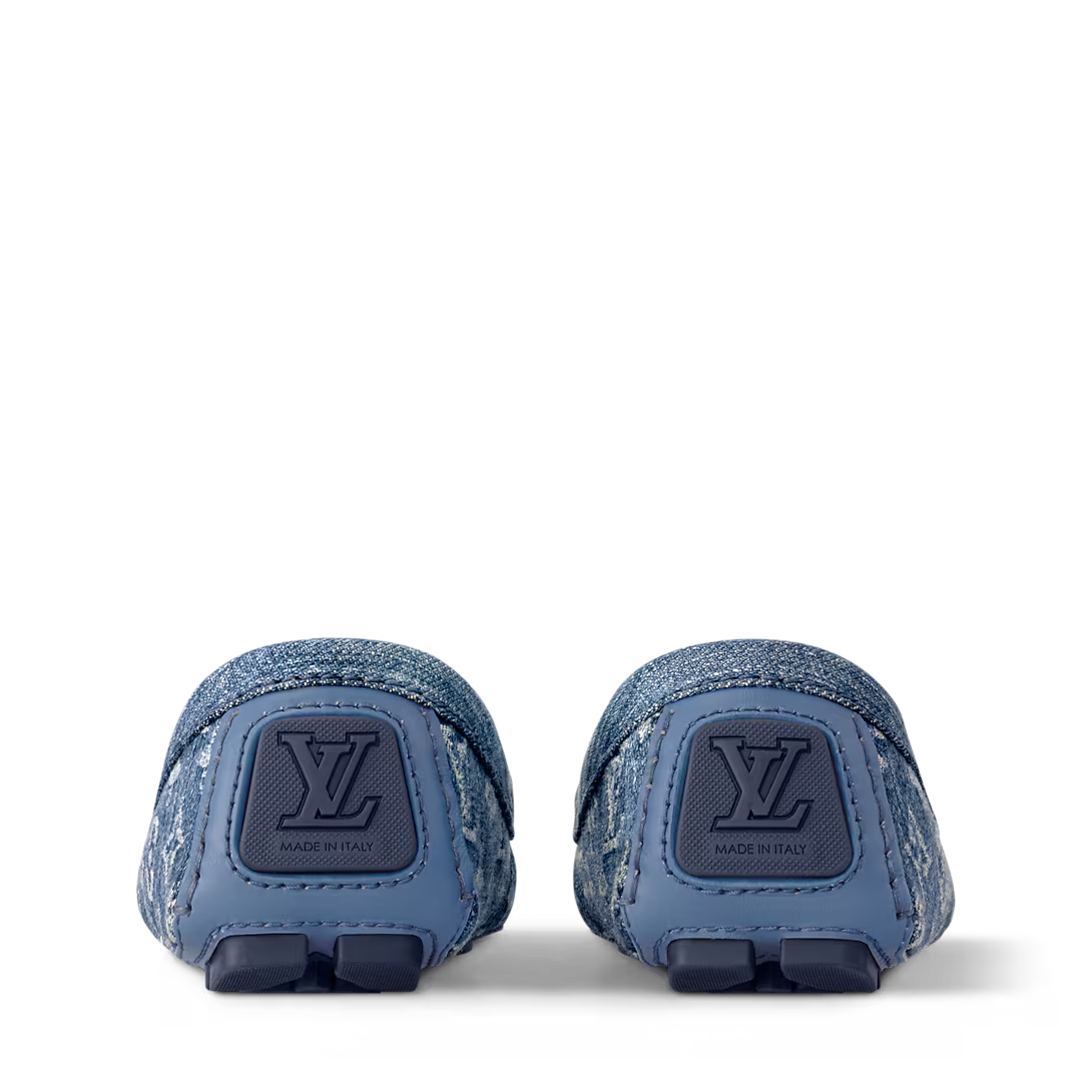 Alternative view of Giày Louis Vuitton Gloria Flat Loafer 'Blue' 1AGW33