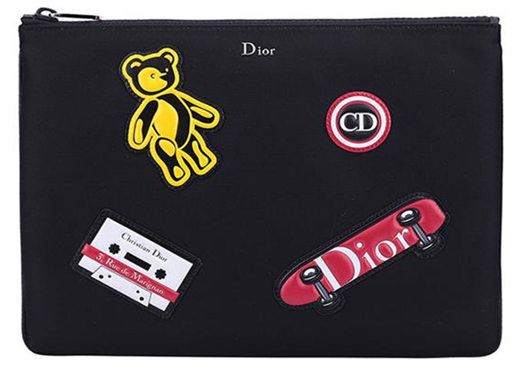 Túi Dior Clutches Canvas 'Black' 2PECA161YHJ-H03E