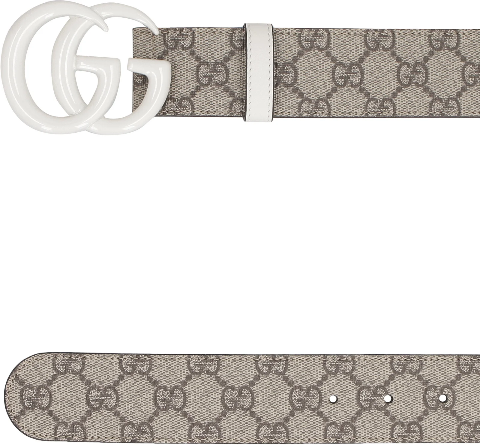 Alternative view of Thắt Lưng Gucci GG Marmont 'Beige' 400593-HUH4V-9761