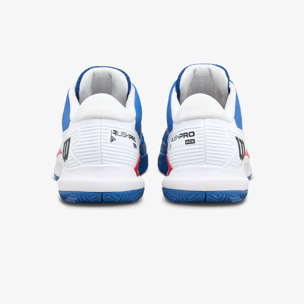 Alternative view of Giày Wilson Rush Pro Ace Clay 'White Blue' WRS334390U