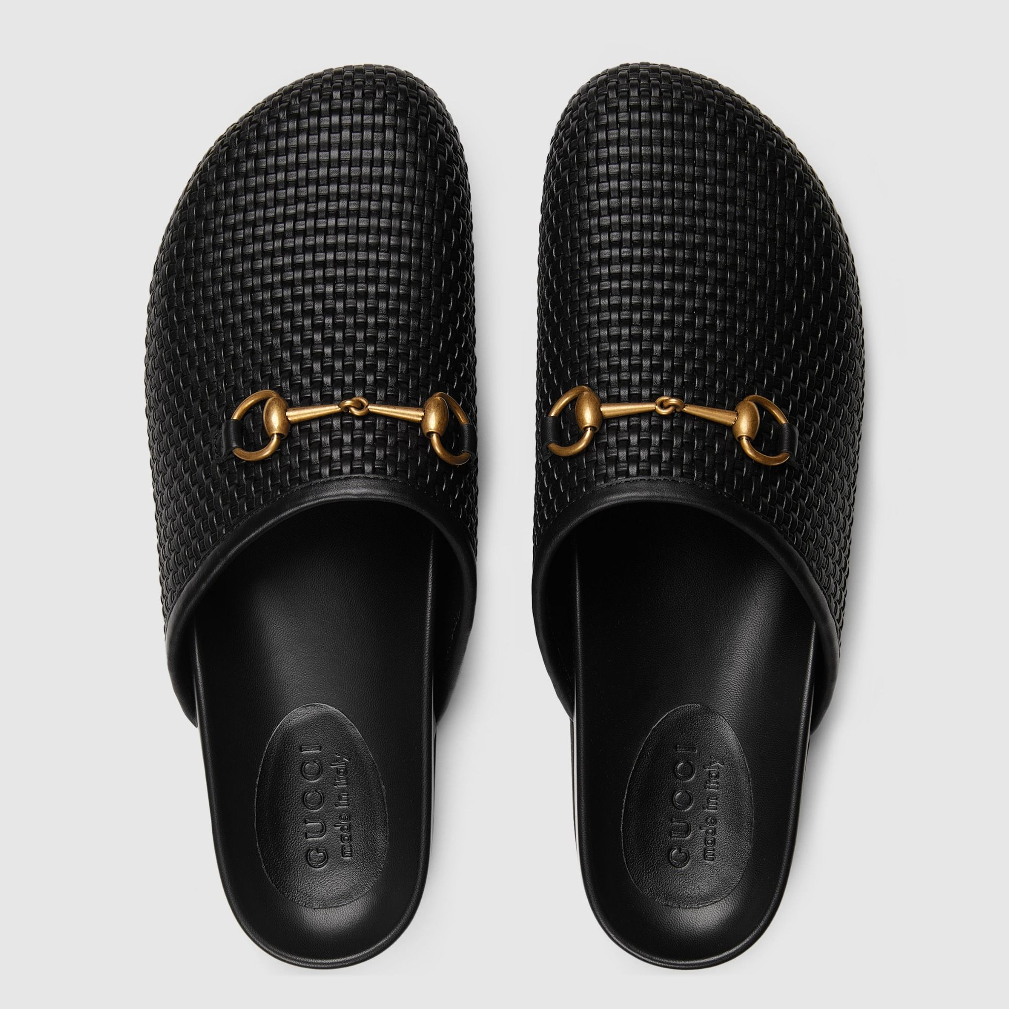 Alternative view of Dép Gucci Horsebit Slipper 'Black' 746321-AACAX-1000
