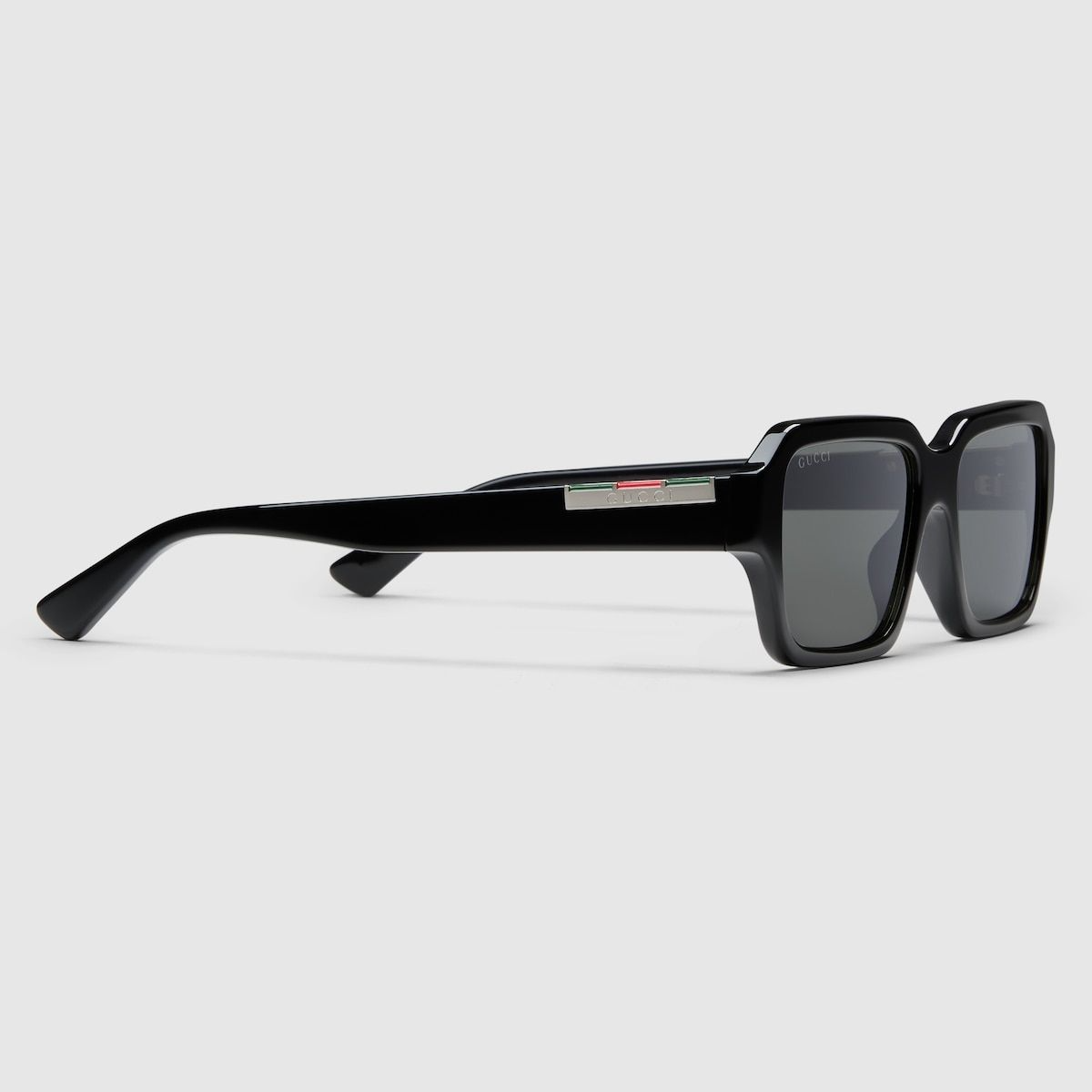 Alternative view of Kính Gucci Rectangular Frame Sunglasses 'Black' 819699-J0740-1012