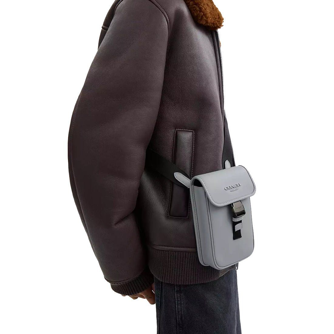 Alternative view of Túi Coach Crossbody Bag 'Grey' CT886-QBN19