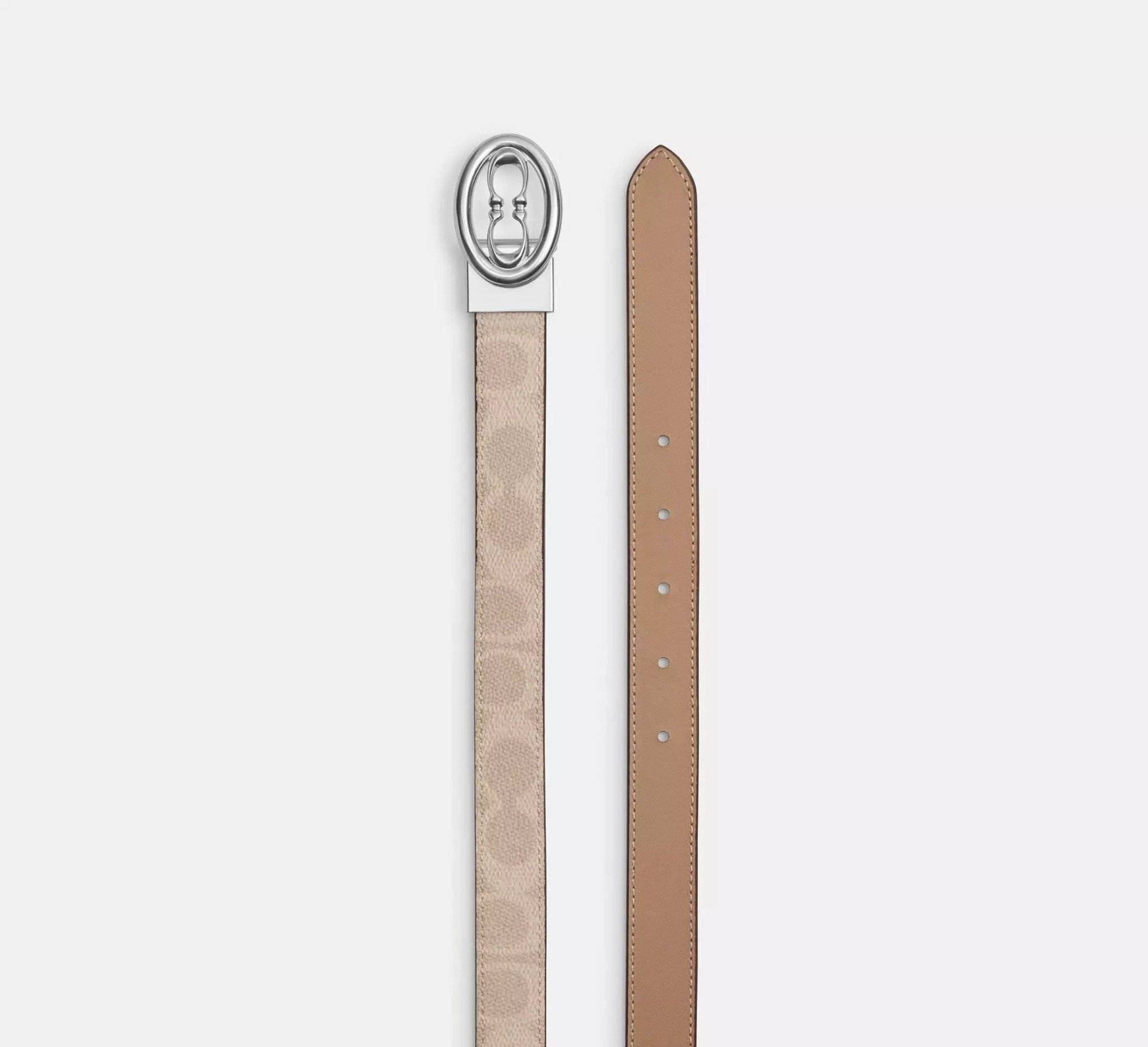 Alternative view of Thắt Lưng Coach Leather Belts 'Beige' CZ196-SVPWH