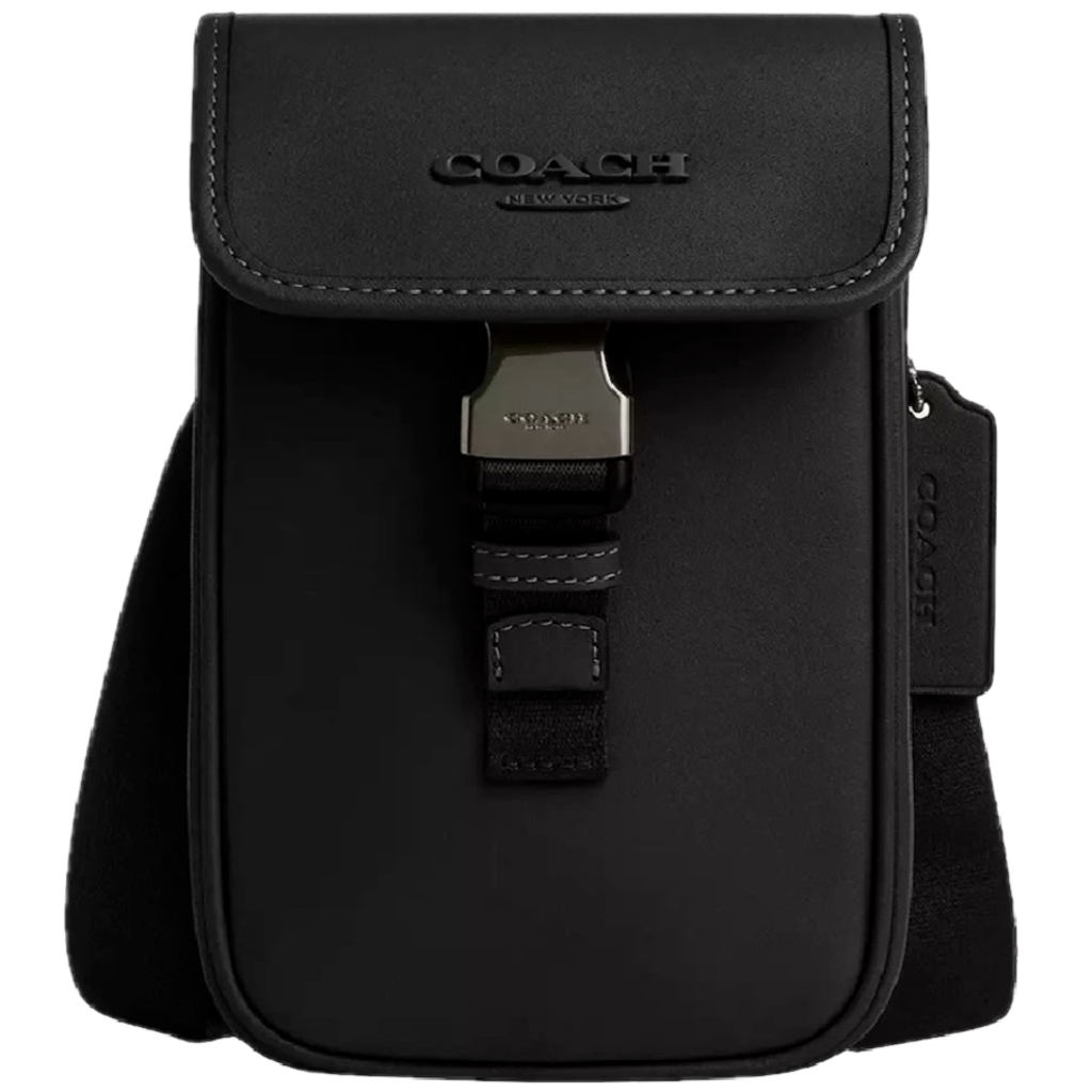 Túi Coach Racer Phone Crossbody Bag 'Black' CT886-QBBK