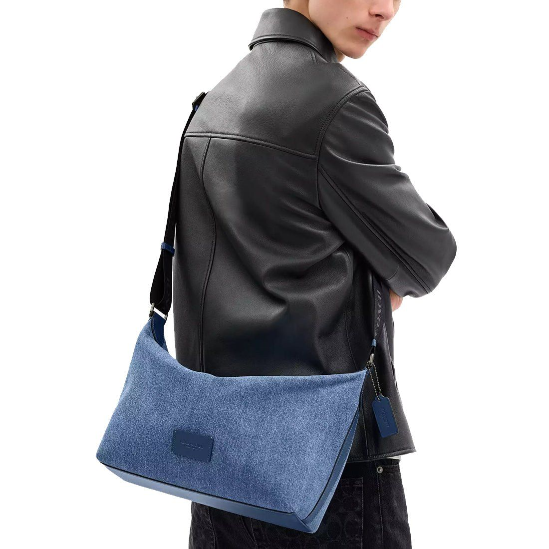 Alternative view of Túi Coach Finn Crossbody Bag 'Blue' CBI75-QBXR9