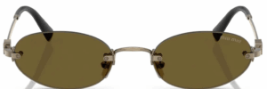 Kính Miu Miu Sunglasses 'Dark Green Gold' 0MU-A54S-26C09Z