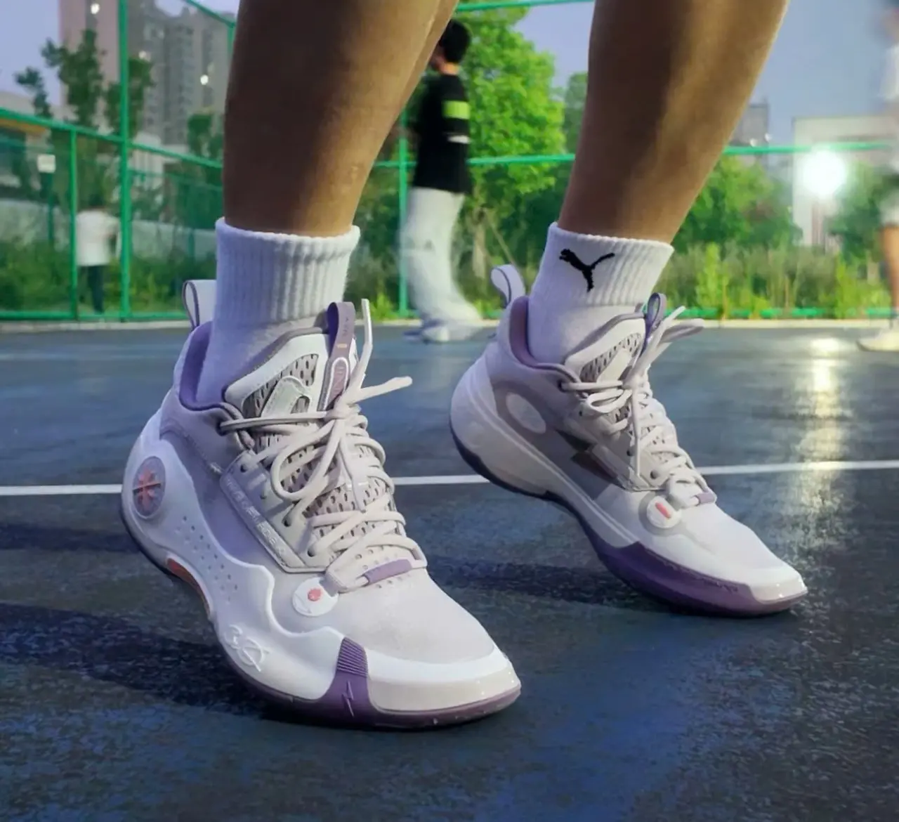 Alternative view of Giày Li-Ning Way of Wade 10 Low 'Lavender' ABAS083-29