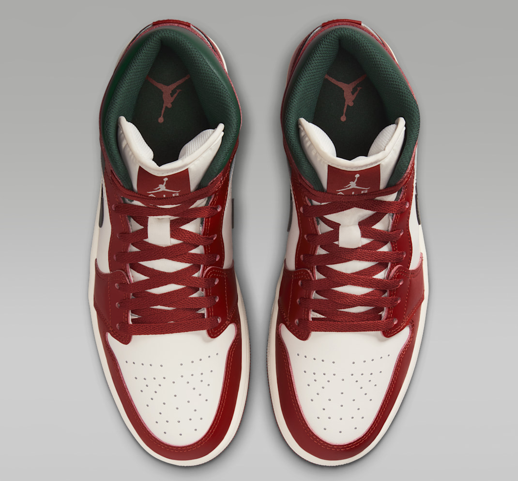 Alternative view of Giày Nike Air Jordan 1 Mid Picks Up 'Redstone' DQ8426-105