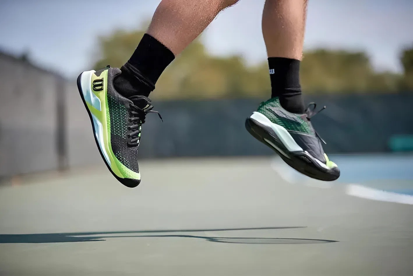 Alternative view of Giày Wilson Rush Pro Extra Duty 'Black Green' WRS332380