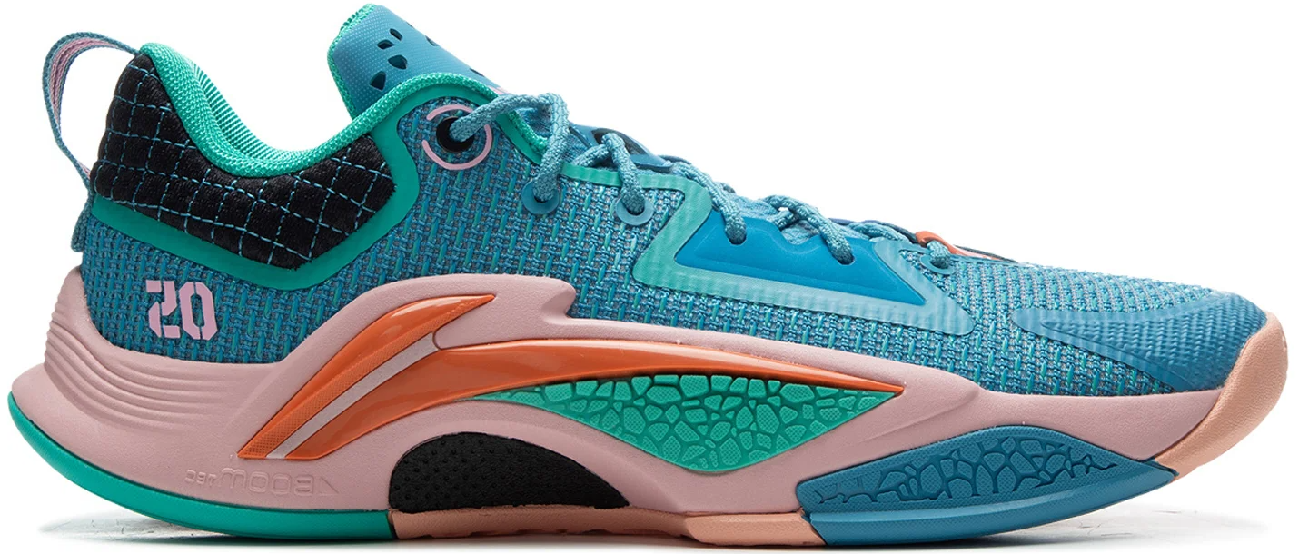 Giày Lining Bad5 Dominator 'Blue Pink' ABFV003-6V