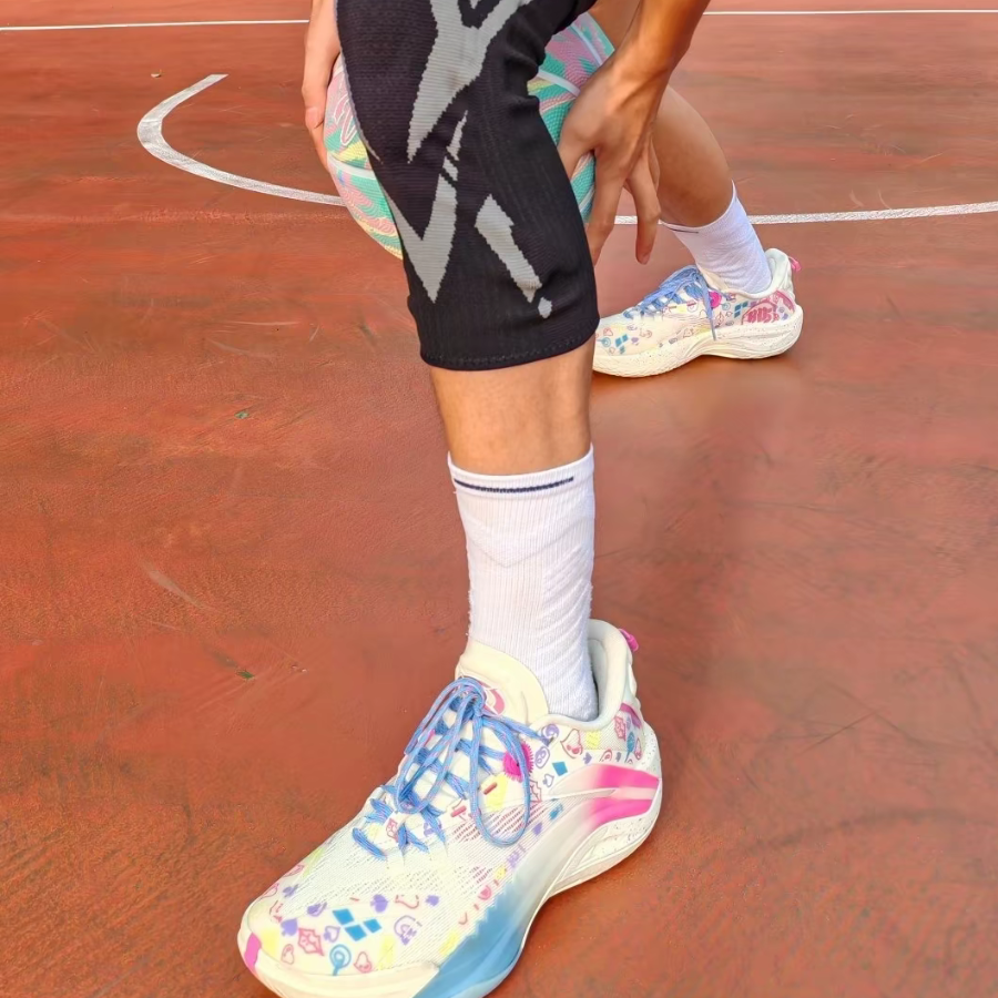 Alternative view of Giày Lining Bad5 Guerrila 1 Super 'Blue Pink' ABFV005-2V