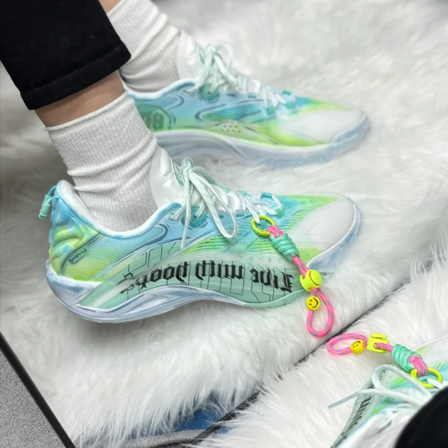 Alternative view of Giày Lining Bad5 Guerrila 1 Super 'White Green' ABFV005-4V