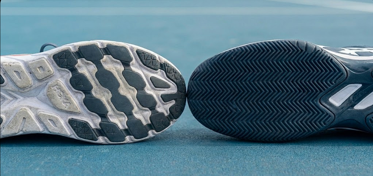 Hinh anh 3: So sanh giay chay bo va giay tennis cho nguoi choi tennis